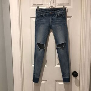 AEO super low jeggings SZ 0
